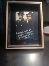 Blues Bros. Framed 5x7"