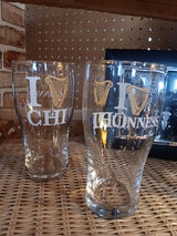 Guiness/Chi Beer Glass