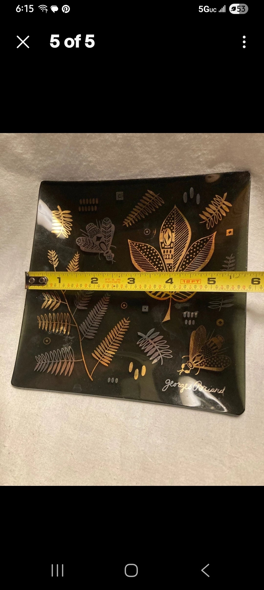 60s Georges Briard Dish