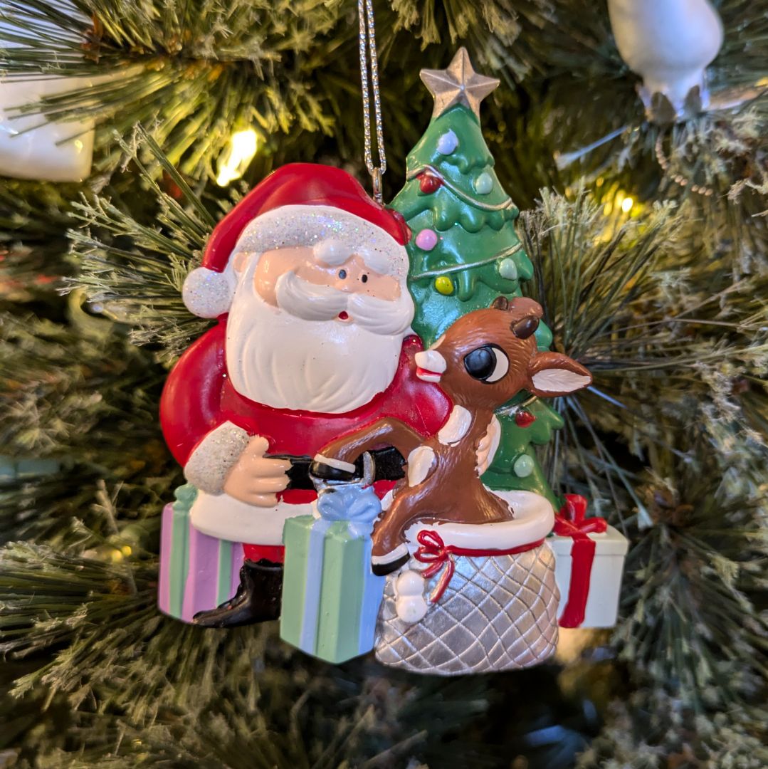 Rudolph The Red Nose Reindeer¬Æ With Tree Ornament