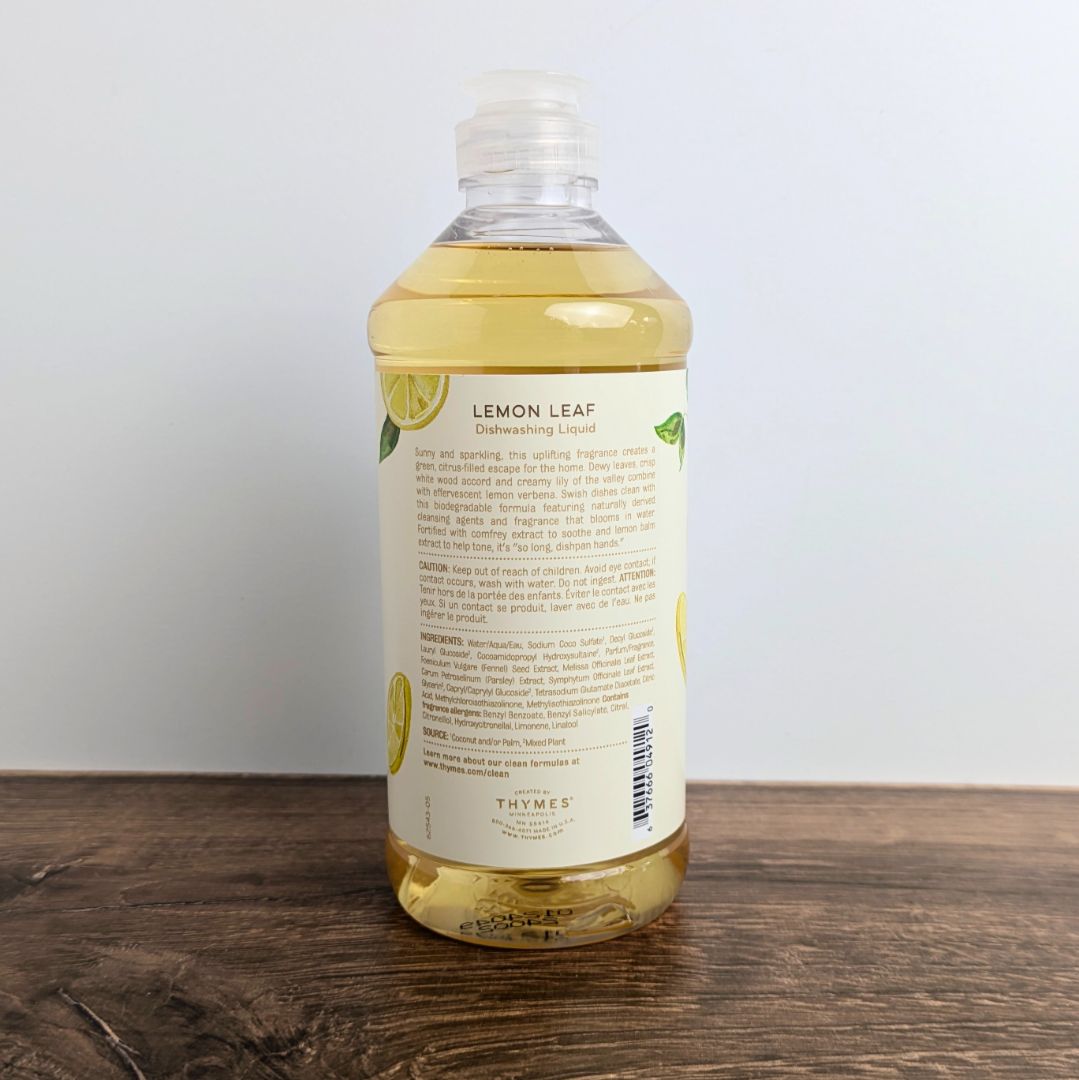 Lemon Leaf Dishwashing Liquid Soap