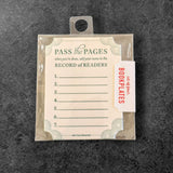 4pk Pass the Pages | Bookplate