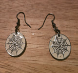 Spiderweb Dangle Earrings
