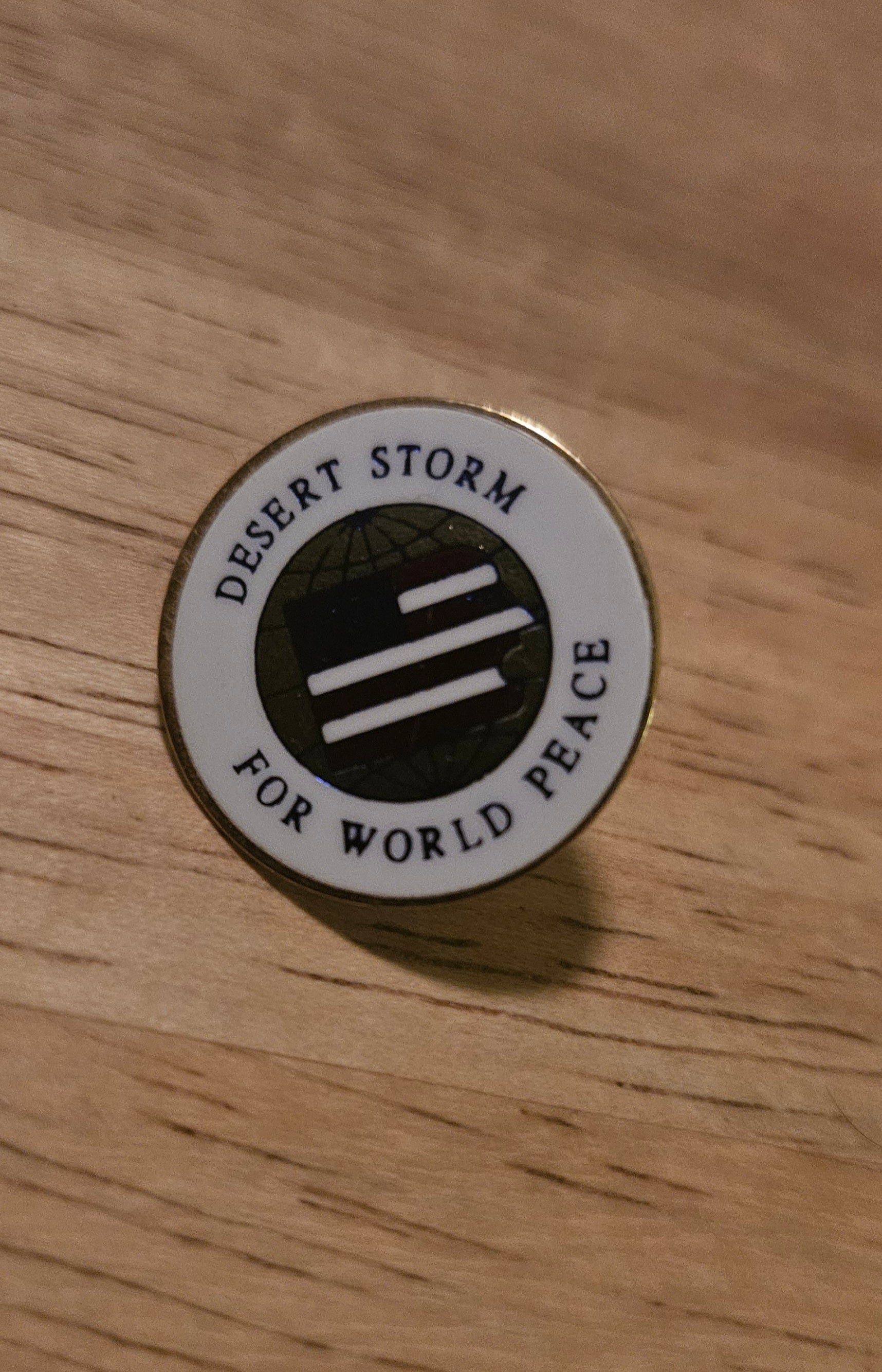 Vintage Desert Storm Lapel Pin