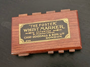 Antique "The Foster" Whist Marker