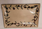 Gourmet Basics by Mikasa Desert Bloom Serving Plate