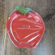 BACK TO SCHOOL APPLE SHAPED PAPER PLATE