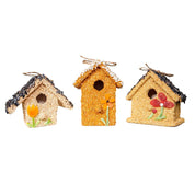 Spring Fruit Cottages – Decorative Bird Seed Houses (Assorted Styles)