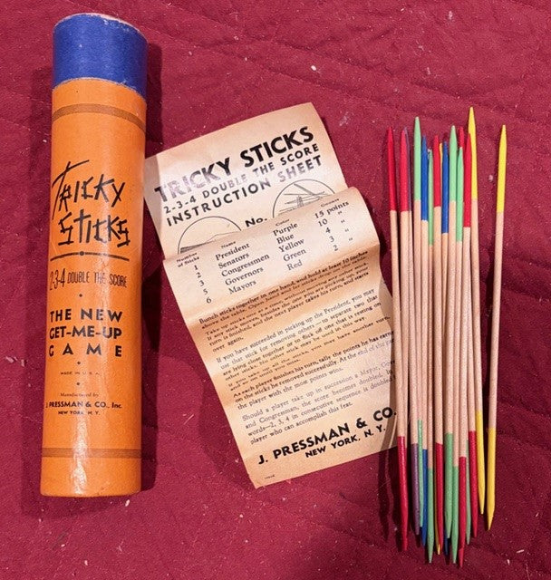 1950's Tricky Sticks by J. Pressman & Co.