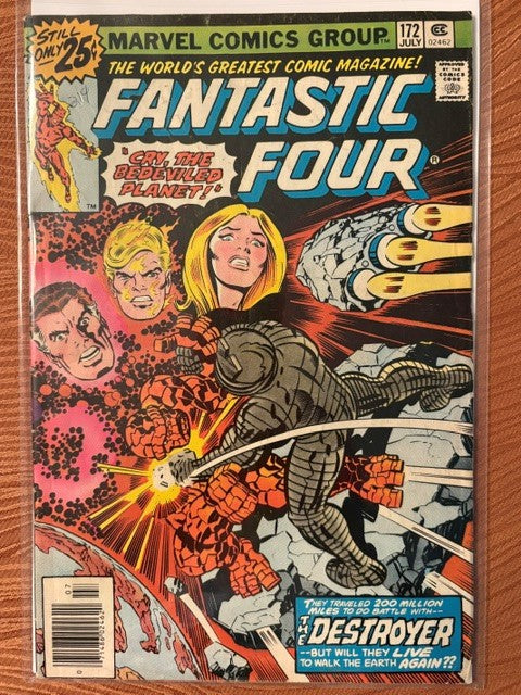 1976 MARVEL Fantastic Four #172