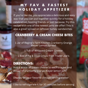 Cranberry Orange Meyer Lemon Spread - 2 oz.