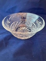 Vintage Crystal Serving Bowl | 12" W