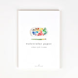 Notepad with 12 Sheets of Heavy Watercolor Paper | 8.5" x 11"