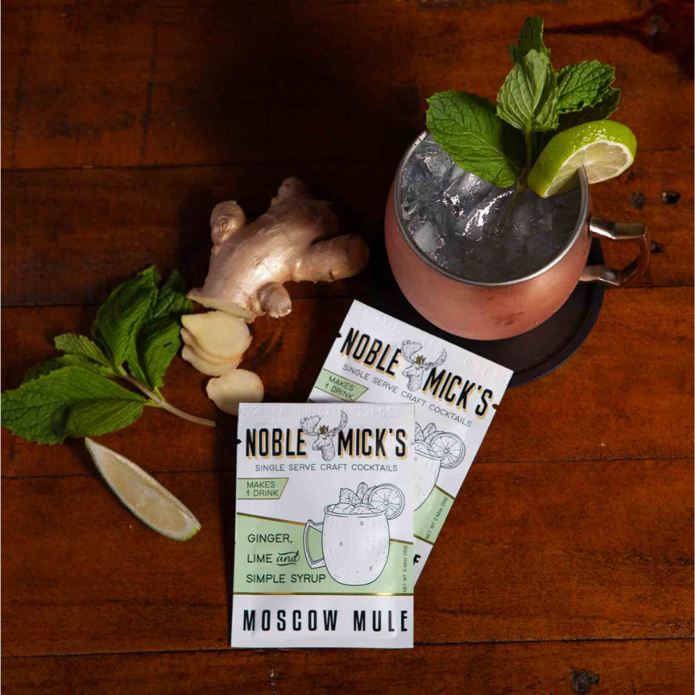 Moscow Mule Single Serve Craft Cocktail Mix by Noble Micks