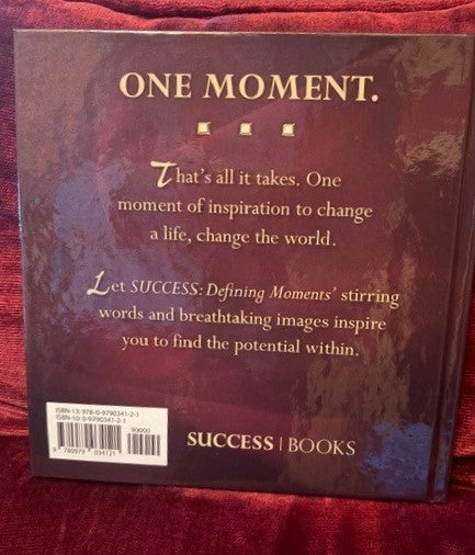 Success Books "Success Defining Moments" NEW