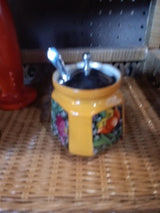 Vint.30s/40s Condiment  Jar