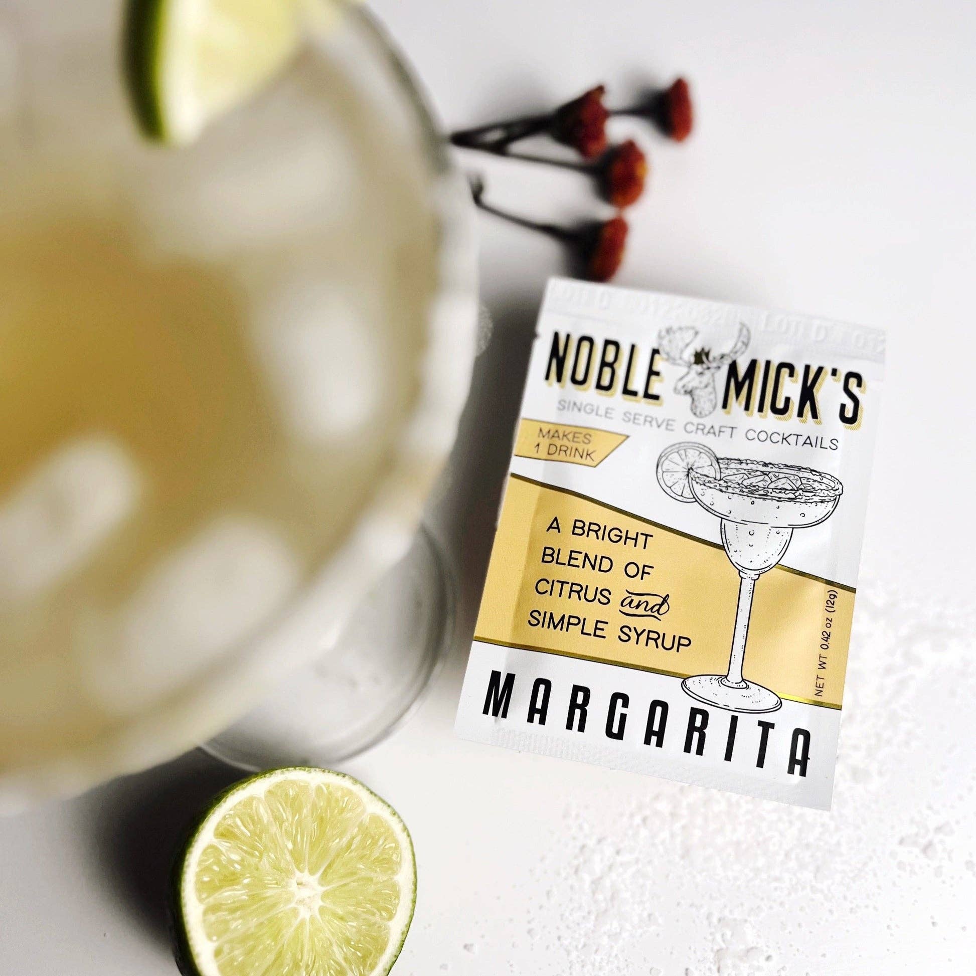 Margarita Single Serve Craft Cocktail by Noble Micks