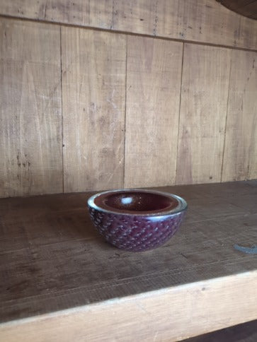 Rare Modern Bubble Glass