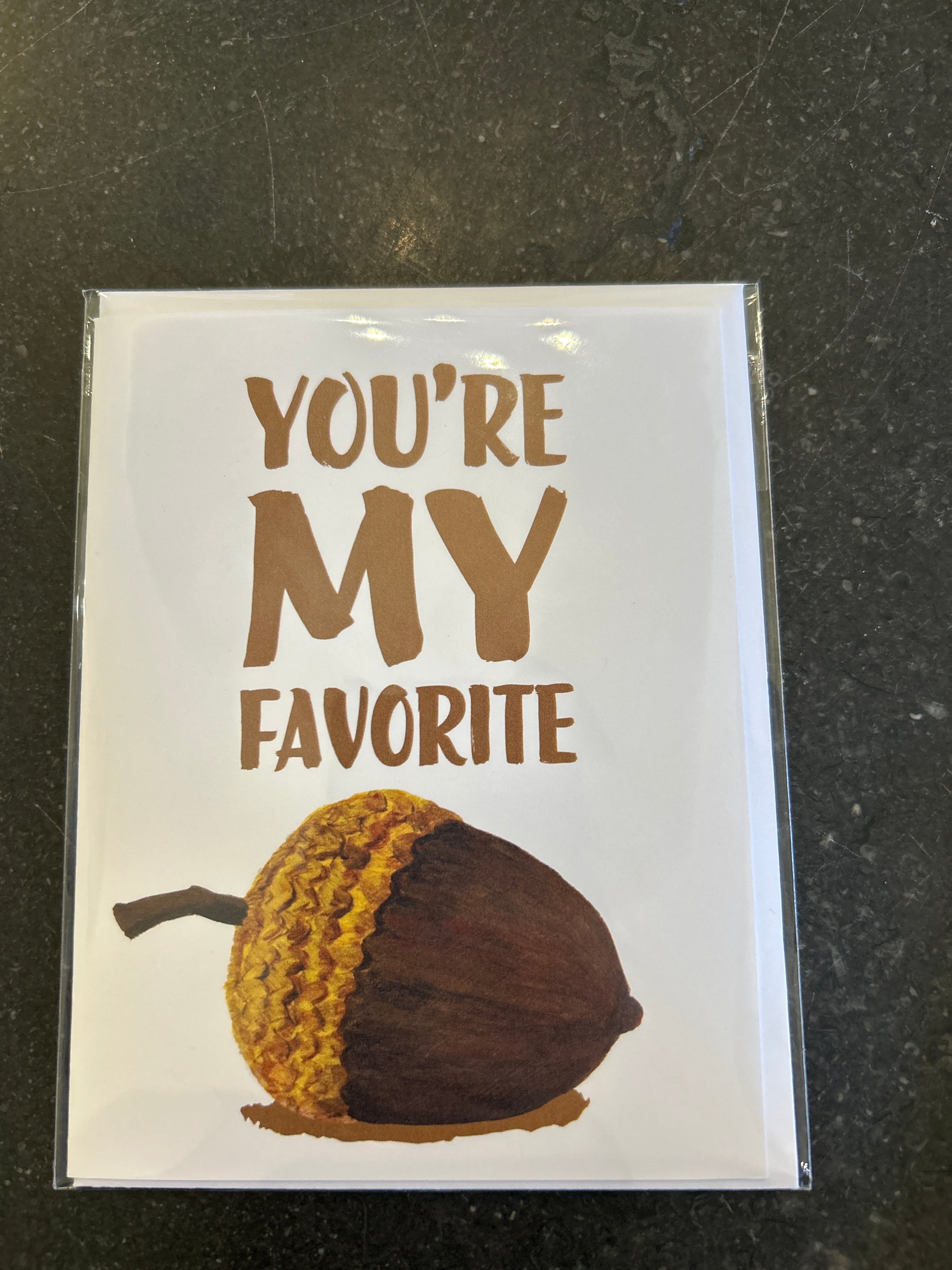 You’re My Favorite Nut Greeting Card