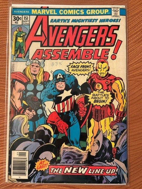 1976 MARVEL Avengers Assemble! #151