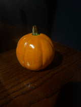 3" pumpkin ornamental