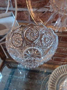 Vint Cut Crystal Bowl26.00