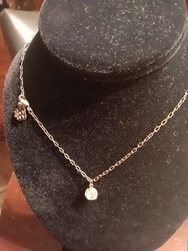Crystal Silver Necklace