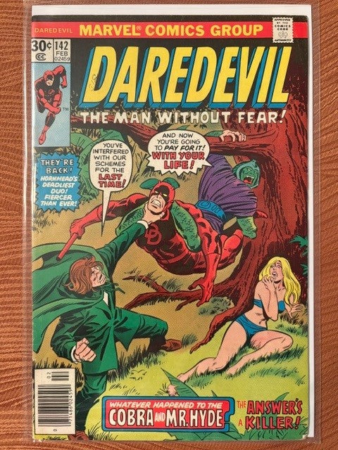1977 MARVEL Daredevil #142