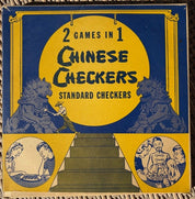 50's "2 Games in One" Chinese Checkers & Traditional
