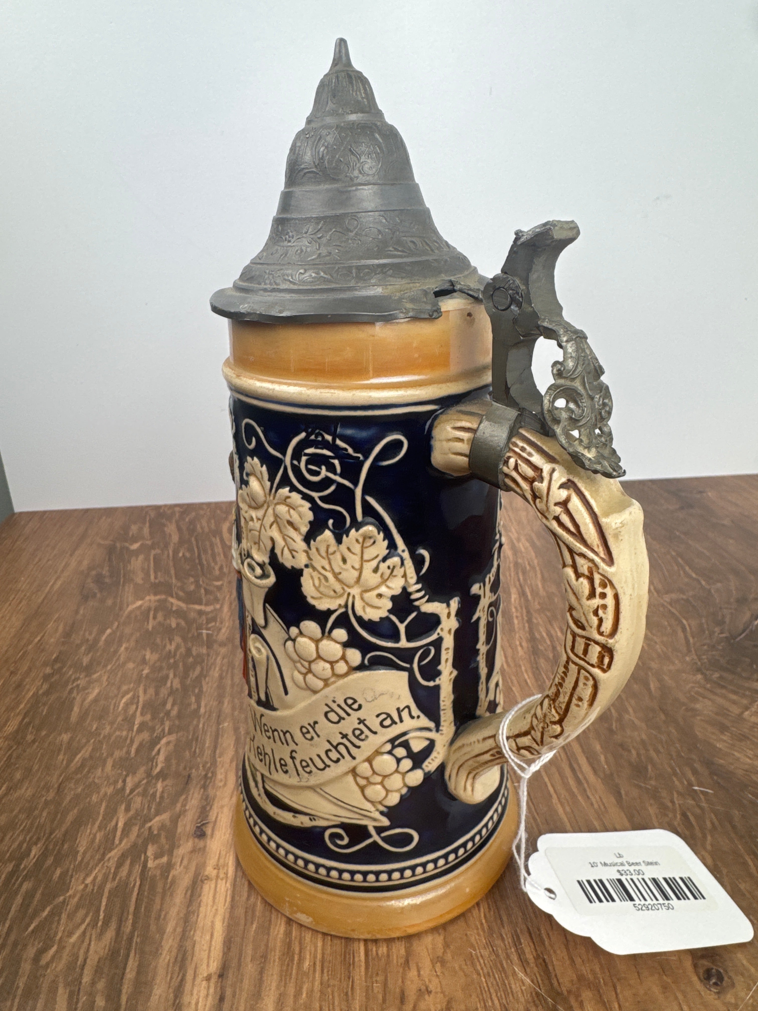 Vintage Beer Stein - Some Damage