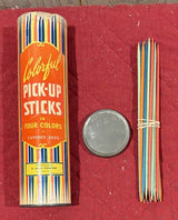 1950's Colorful Pick-Up Sticks by H. Davis Company