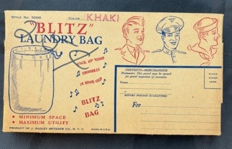 Blitz Laundry Bag in original mailing box