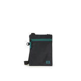 All Black Chelsea Pocket Sling in Teal Nylon