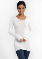 Everywhere Reversible Long Sleeve Essential Top