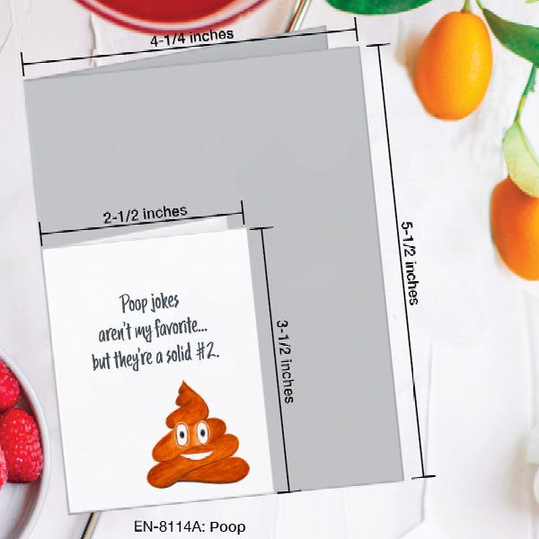 Poop Jokes Greeting Card