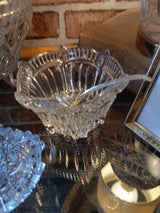 Vint. Small Crystal Mini Bowl