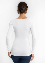 Everywhere Reversible Long Sleeve Essential Top