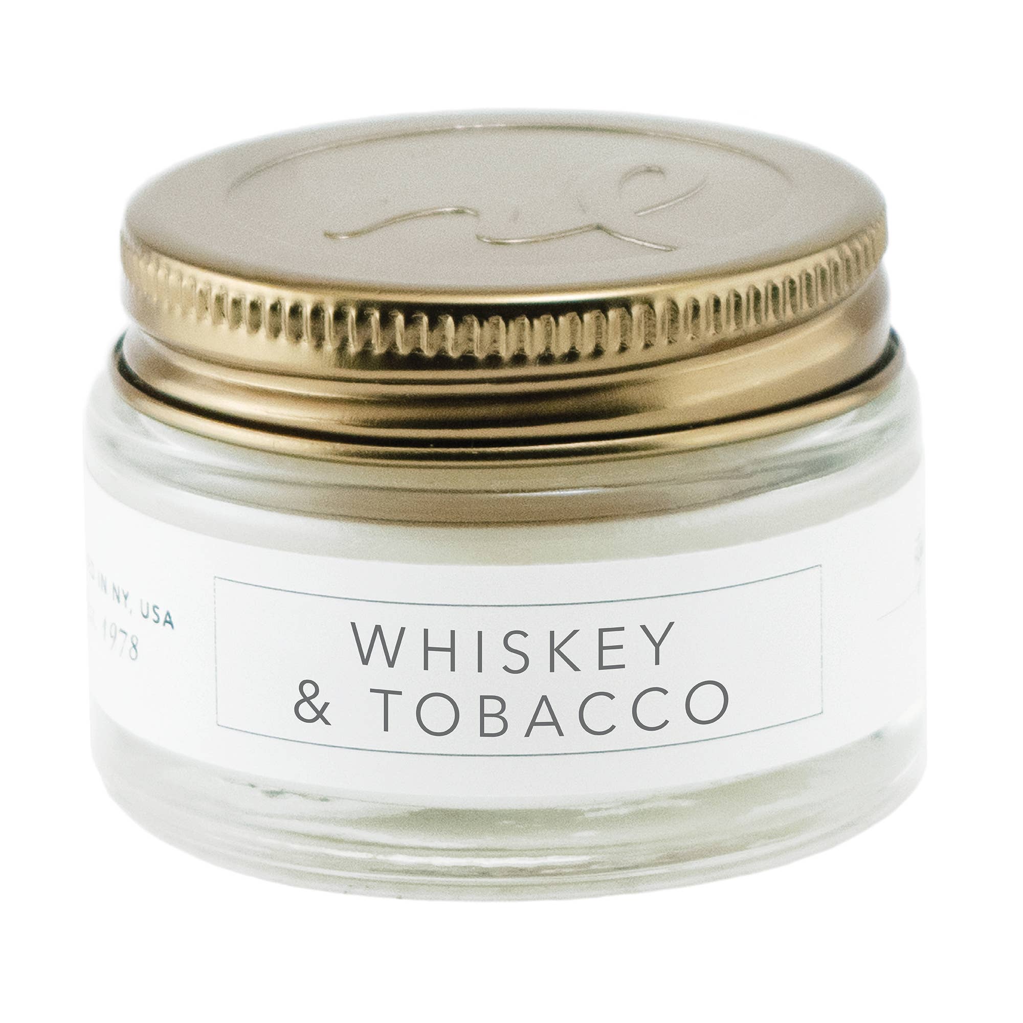 Whiskey & Tobacco - 1oz Soy Candle