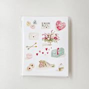 Whimsical Watercolor Valentines Day Greeting Cards