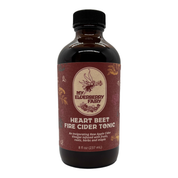 Heart Beet Fire Cider Tonic – Herbal Apple Cider Vinegar Blend (8 oz)