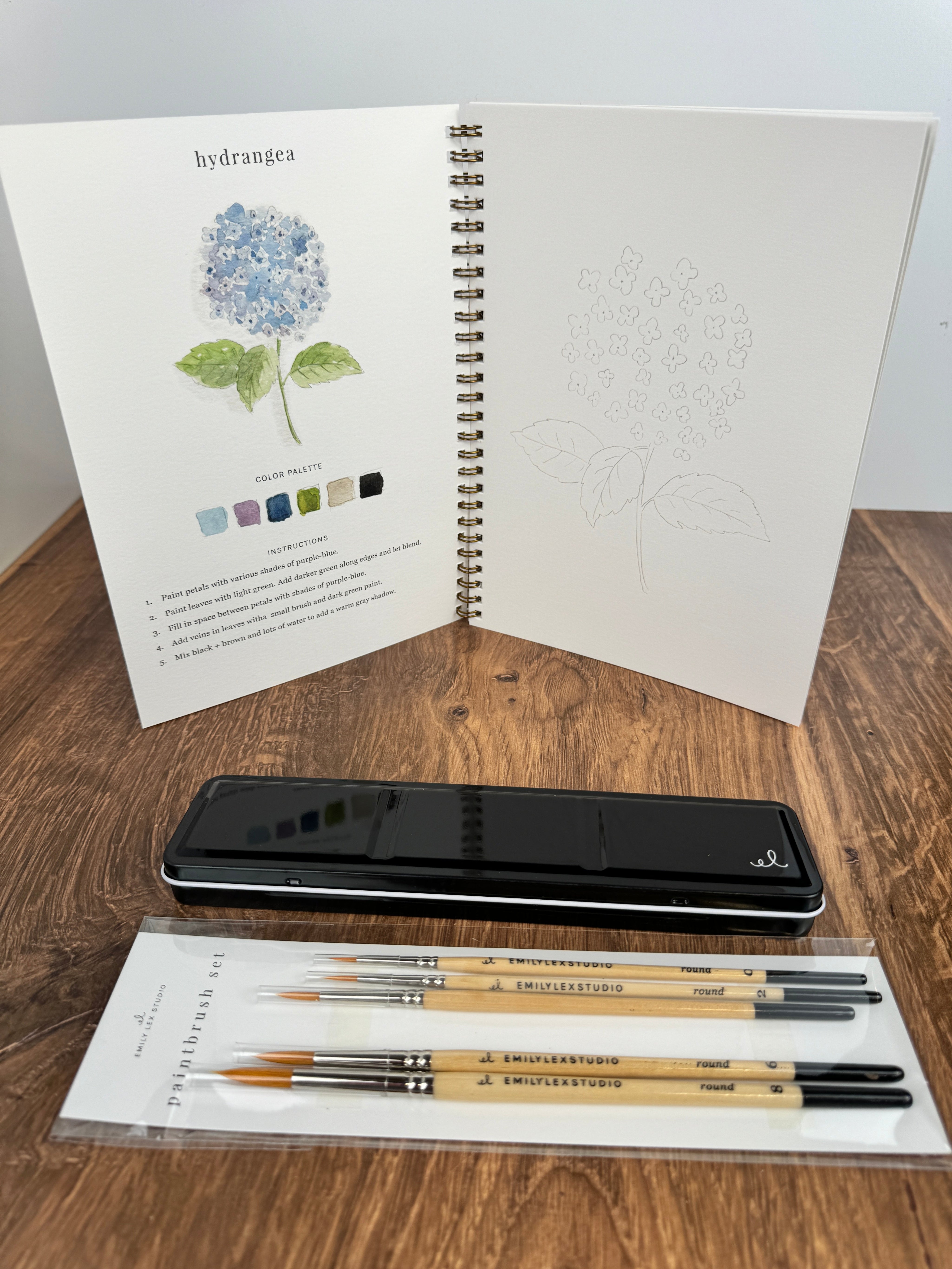 Watercolor Paintbrush Set - JSQ Mercantile