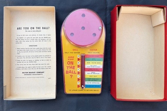'64 "Are You On The Ball?" by Milton Bradley