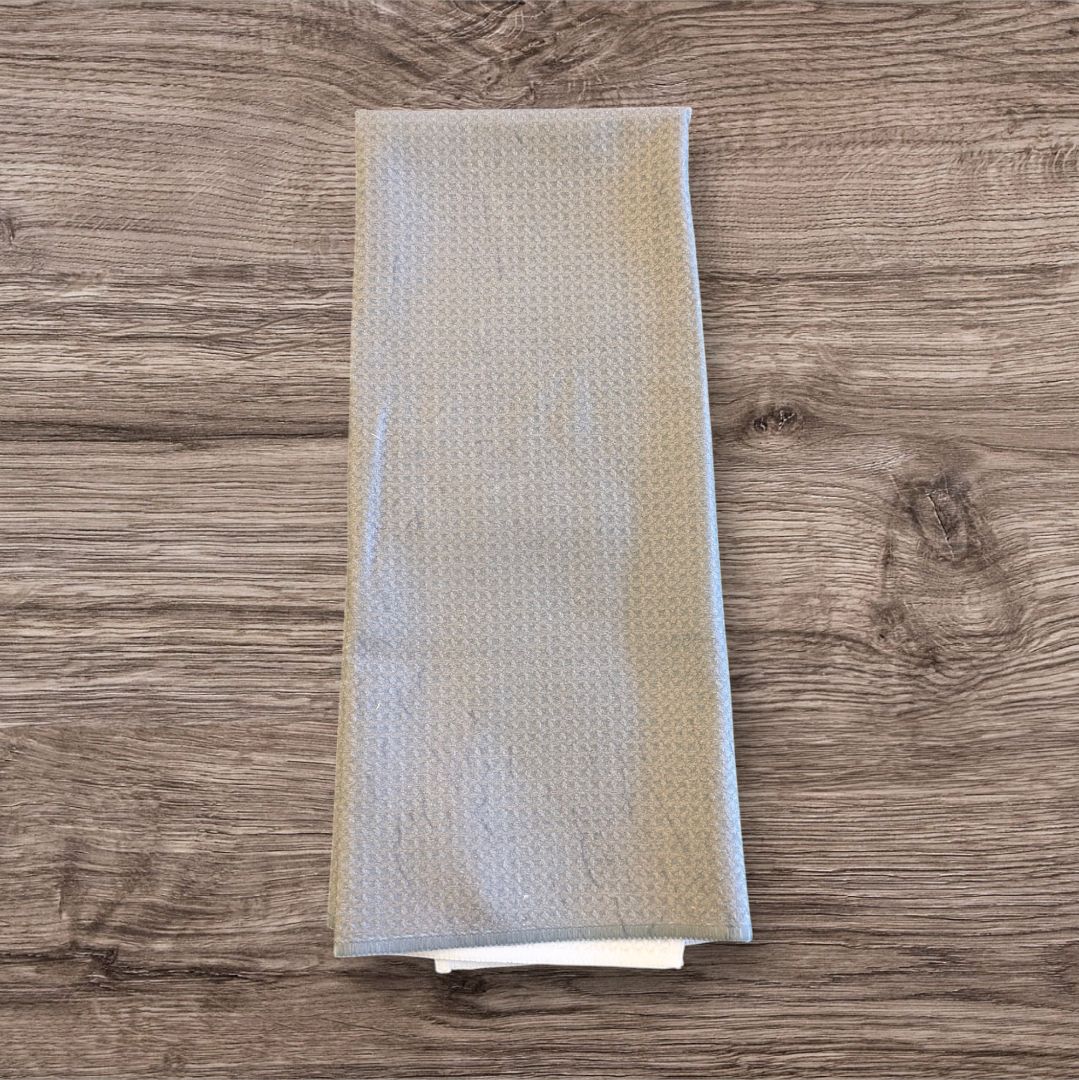 Sage Green Tea Towel |  Geometry
