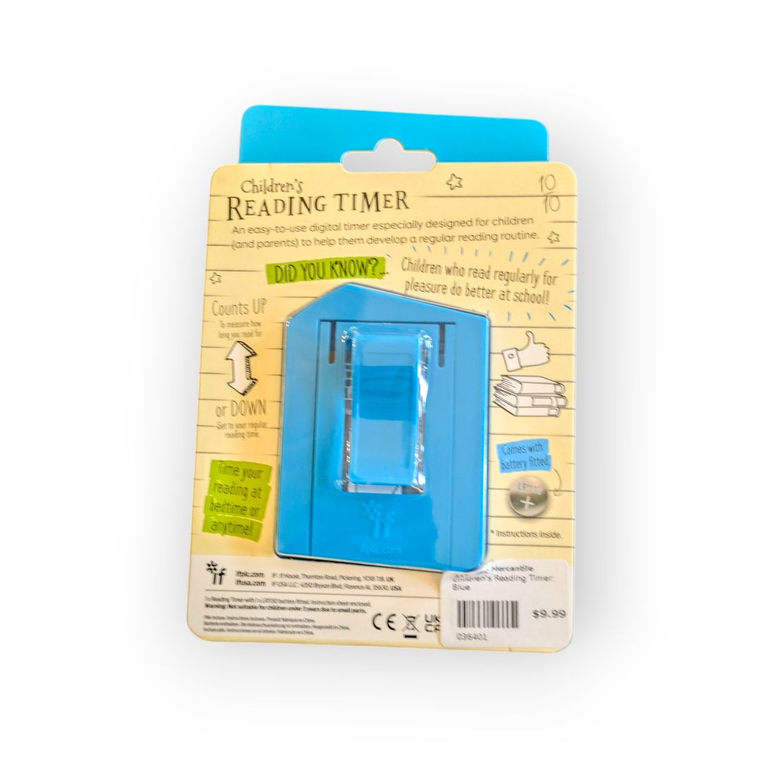 Children's Reading Timer: Blue