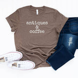 Antiques & Coffee Brown Short Sleeve T Shirt - L