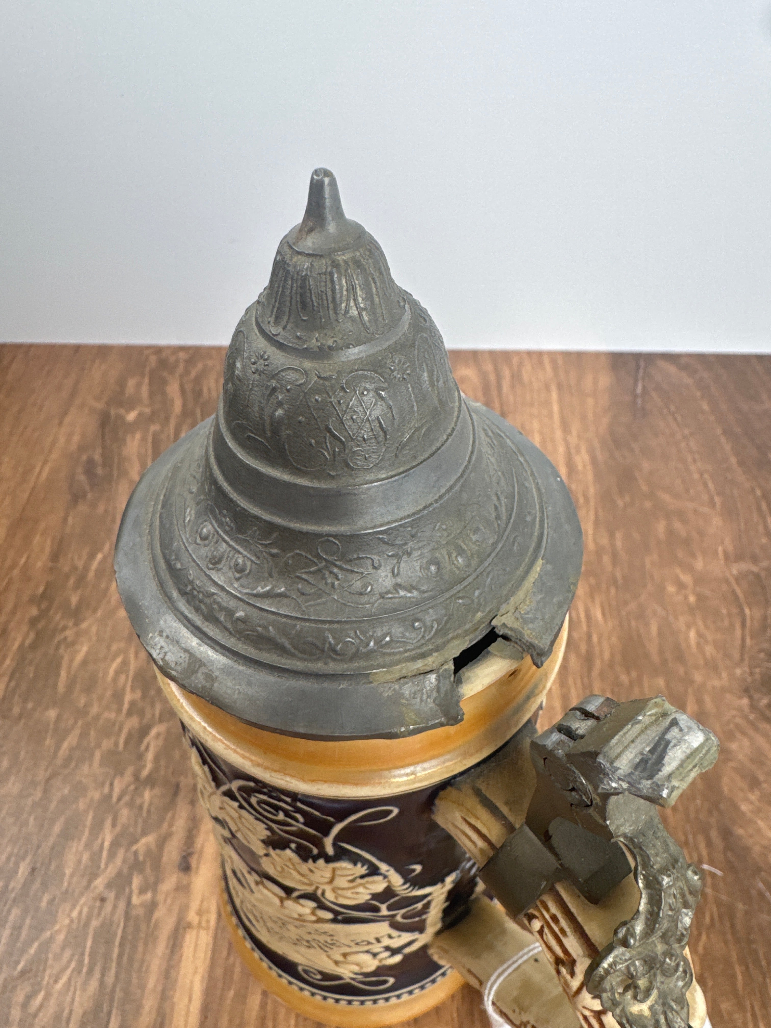 Vintage Beer Stein - Some Damage
