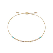 B'Day Girl Morse Code Bracelet | Gold