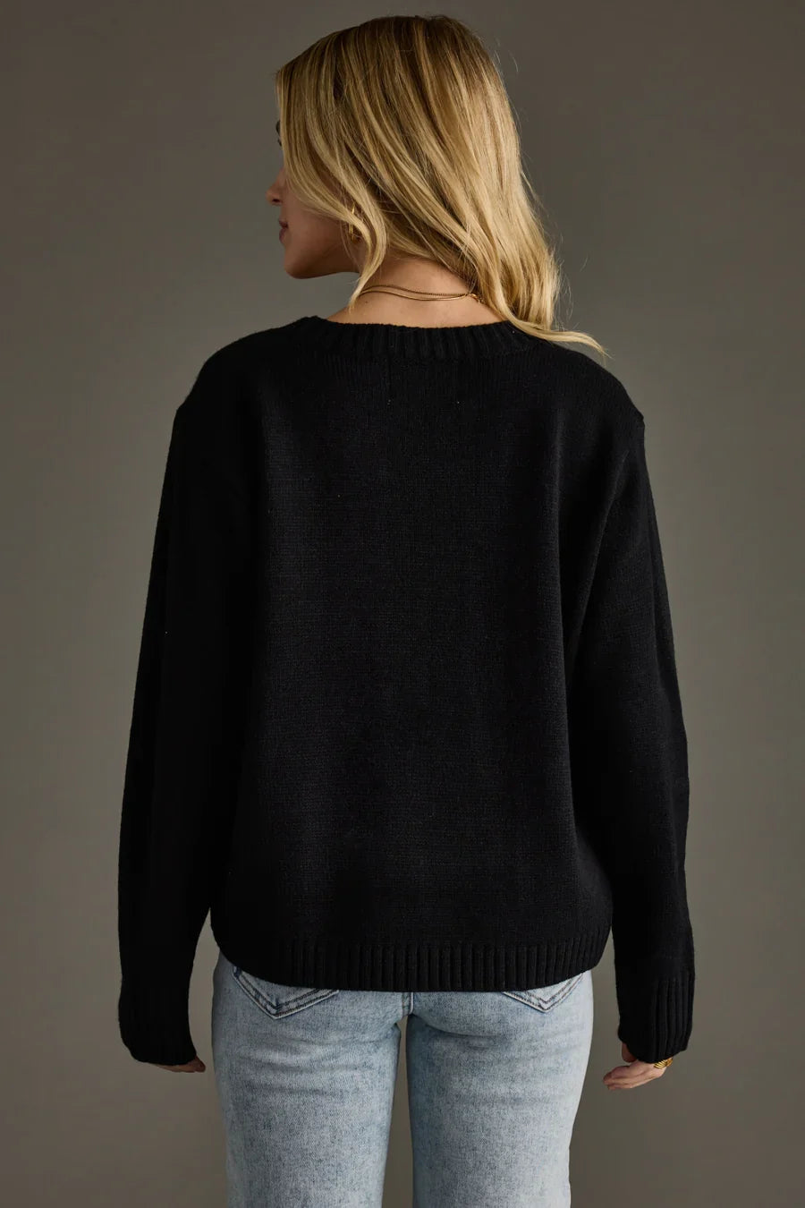 Whiskey Weather Sweater – Black