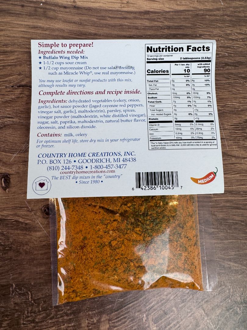 Buffalo Wing Dip Mix