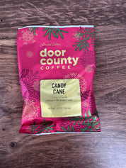 Candy Cane Java Holiday Flavored Coffee – 1.5 oz Full Pot Bag | Door County Coffee